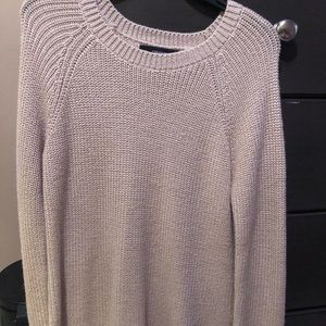 Oversized nude/tan sweater/